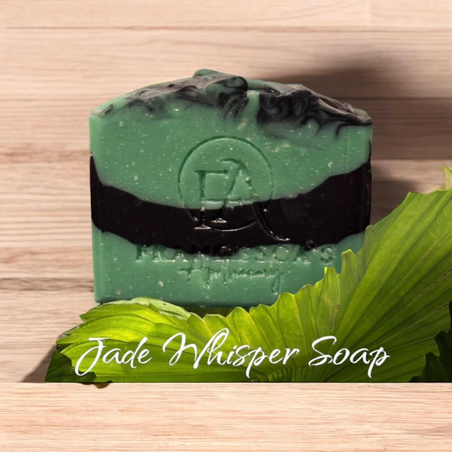 Luxurious men's soap with Jade Whisper scent; herbal blend of eucalyptus, spearmint, lemon, lavender. MENS SOAP LUX BOX.