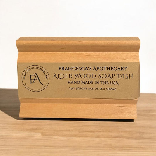 Alder Wood Soap Dish