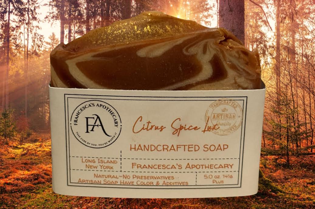 OPULENT AUTUMN CITRUS SOAP - LUX BOX SET