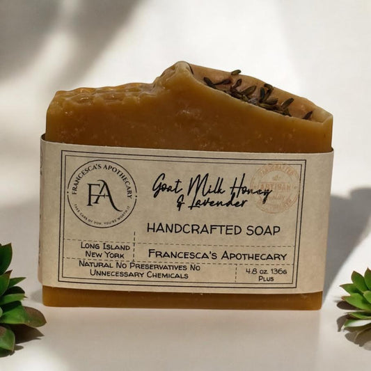 Goat Milk & Honey Lavender Soap