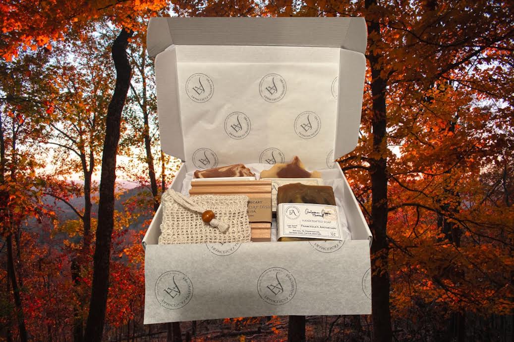 OPULENT AUTUMN CITRUS SOAP - LUX BOX SET