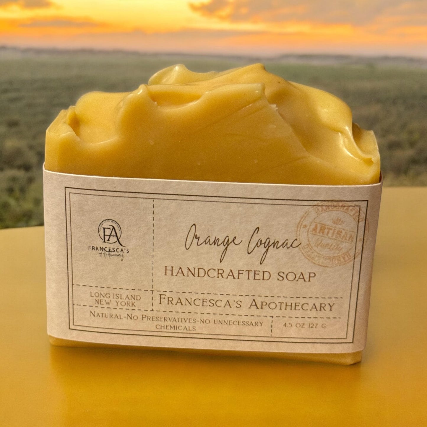 Orange Cognac Soap