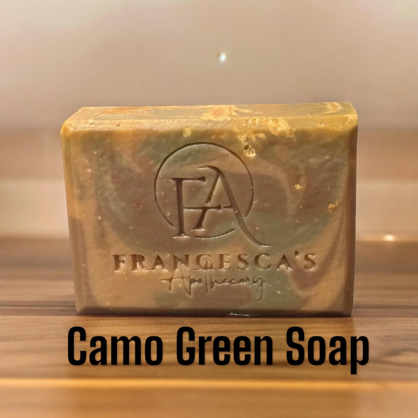 Camo Green Soap