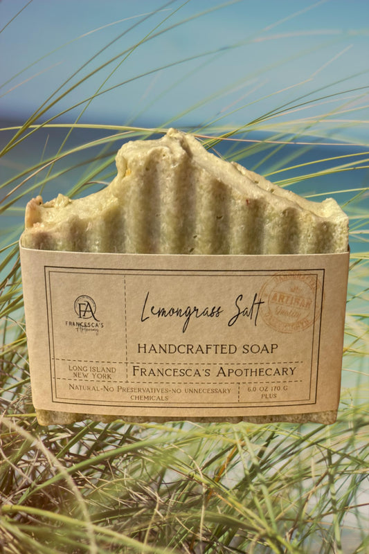 Lemongrass Salt Soap Large