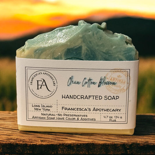 Clean Cotton Blossom Soap